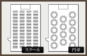 大宴会場 サルビア見取り図