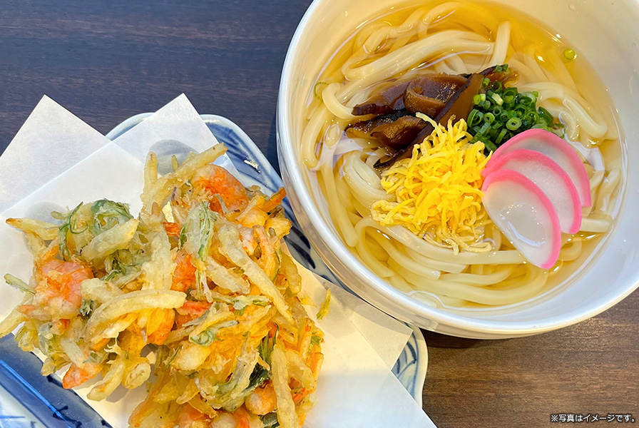 桜海老かき揚げうどん