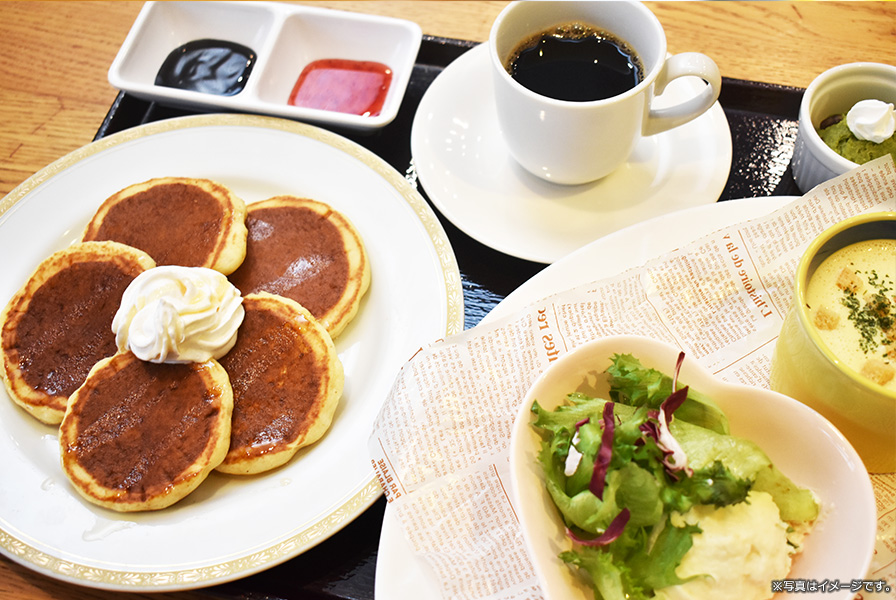 お気軽パンケーキランチ