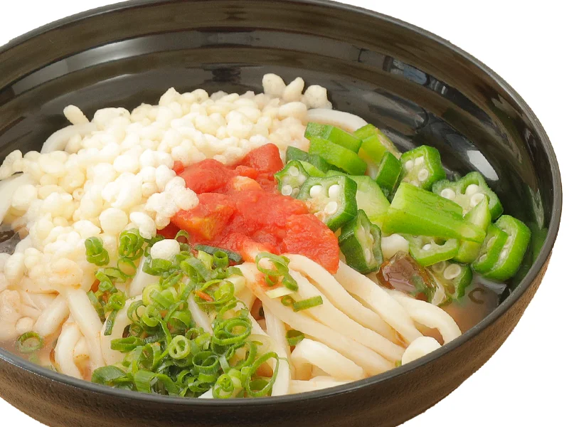 冷やしトマトうどん