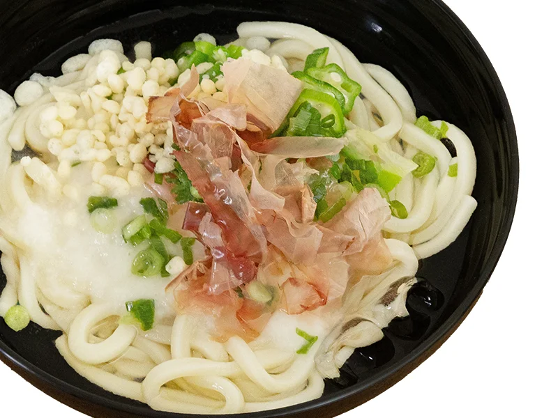冷やしとろろうどん